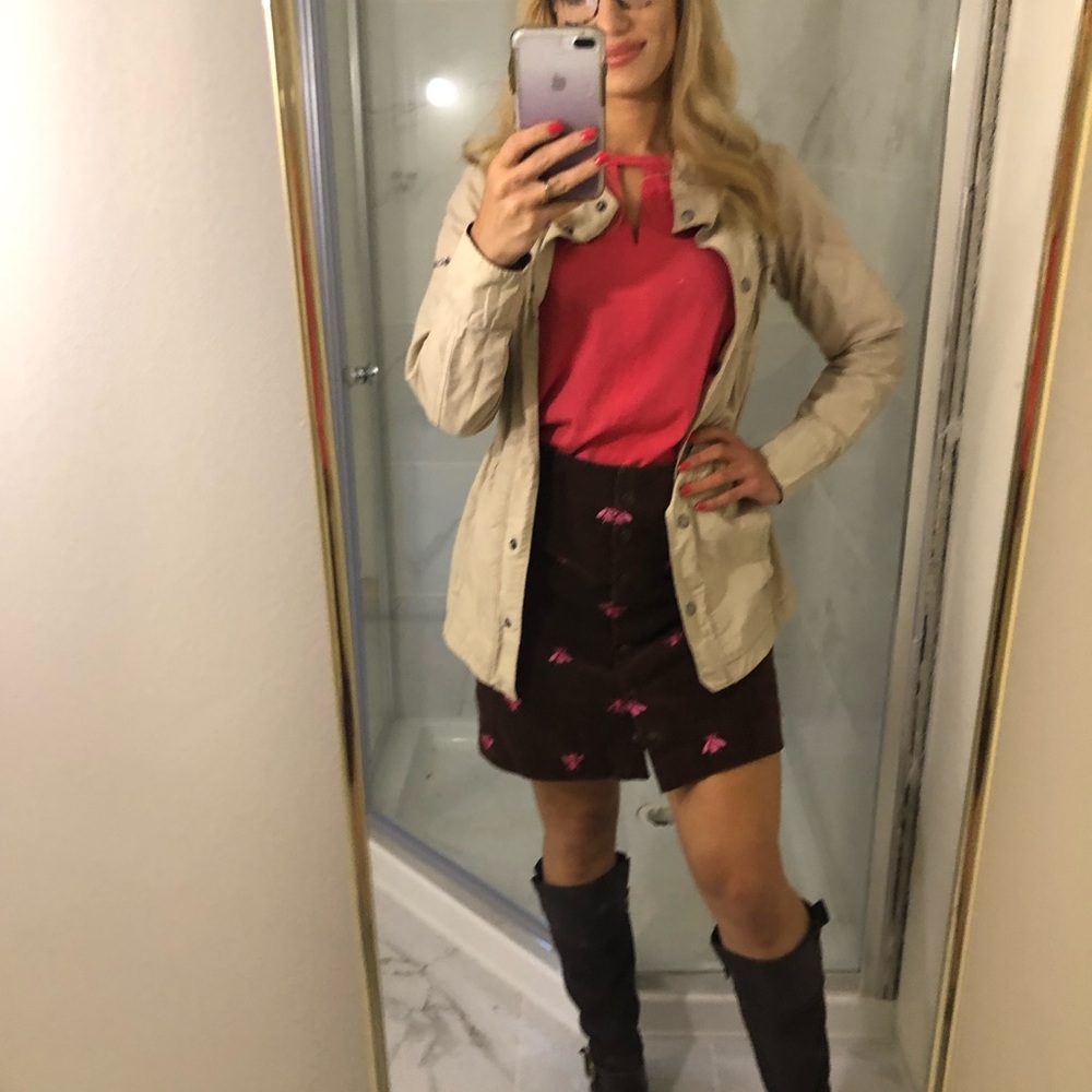 Adorable Corduroy Lilly Pulitzer Skirt